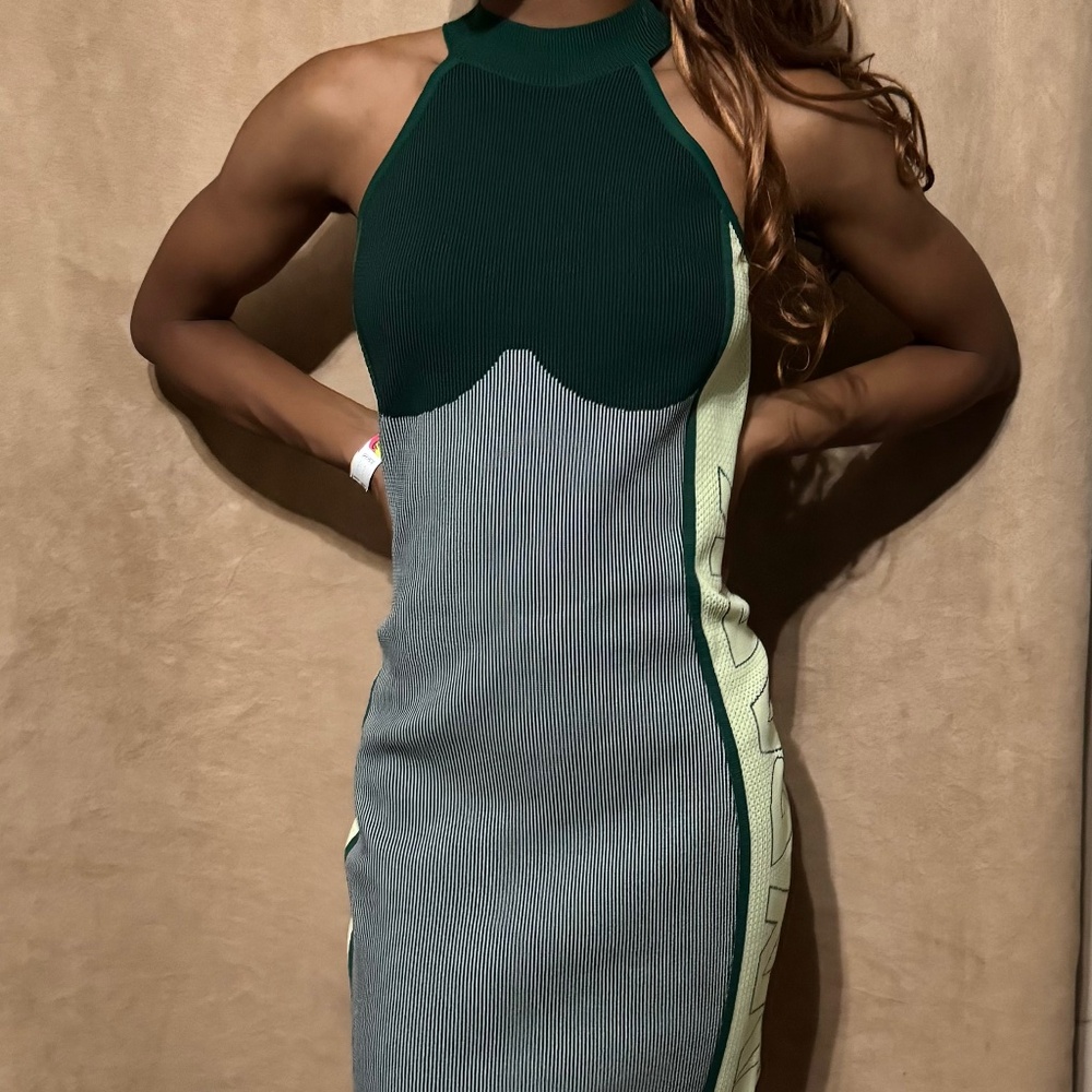Ivy Park Green knit Dress